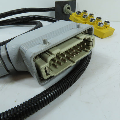 Autonics PT8-3DP 8-Port M12 Sensor Junction Box 3-Wire PNP 12-24VDC 8'
