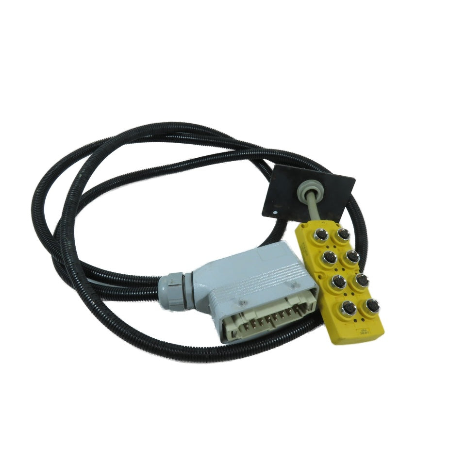 Autonics PT8-3DP 8-Port M12 Sensor Junction Box 3-Wire PNP 12-24VDC 8'
