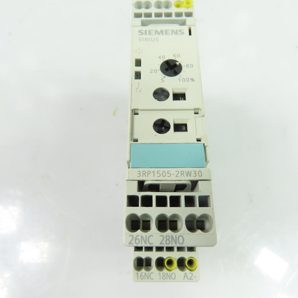 Siemens 3RP1505-2RW30 Timing Relay 24-240V AC/DC