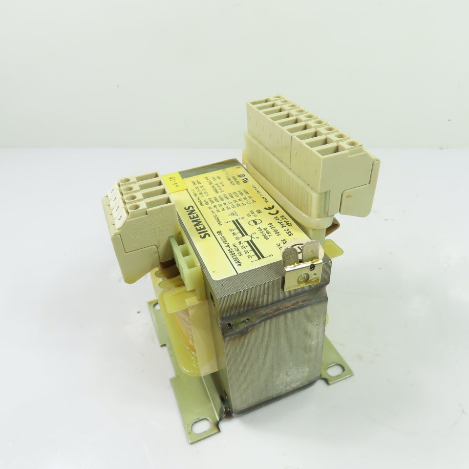 Siemens 4AM3895-4JA00-0B Control Transformer 220-550V Pri 24/48V Sec