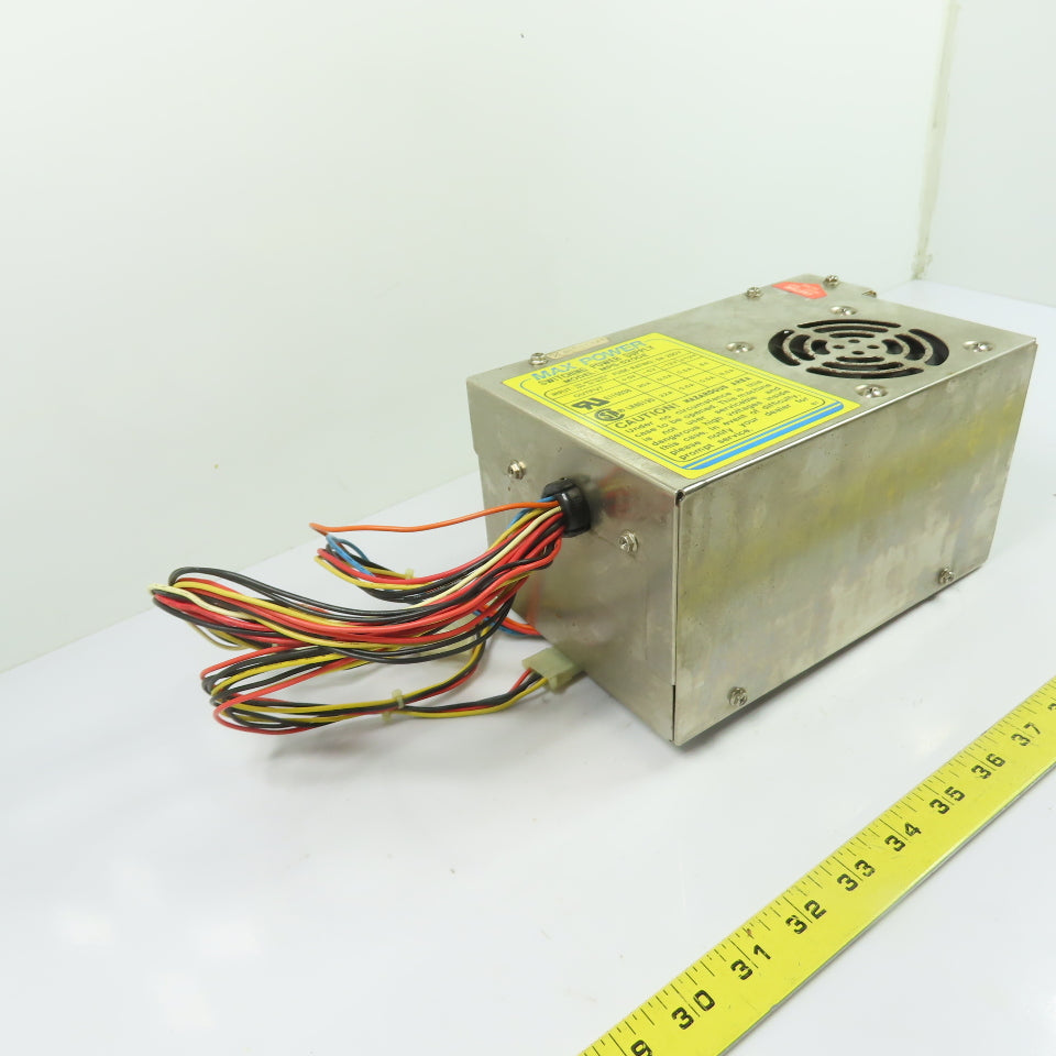 Max Power MPS-5200E Switching Power Supply 115/230VAC Input 5/12V Output