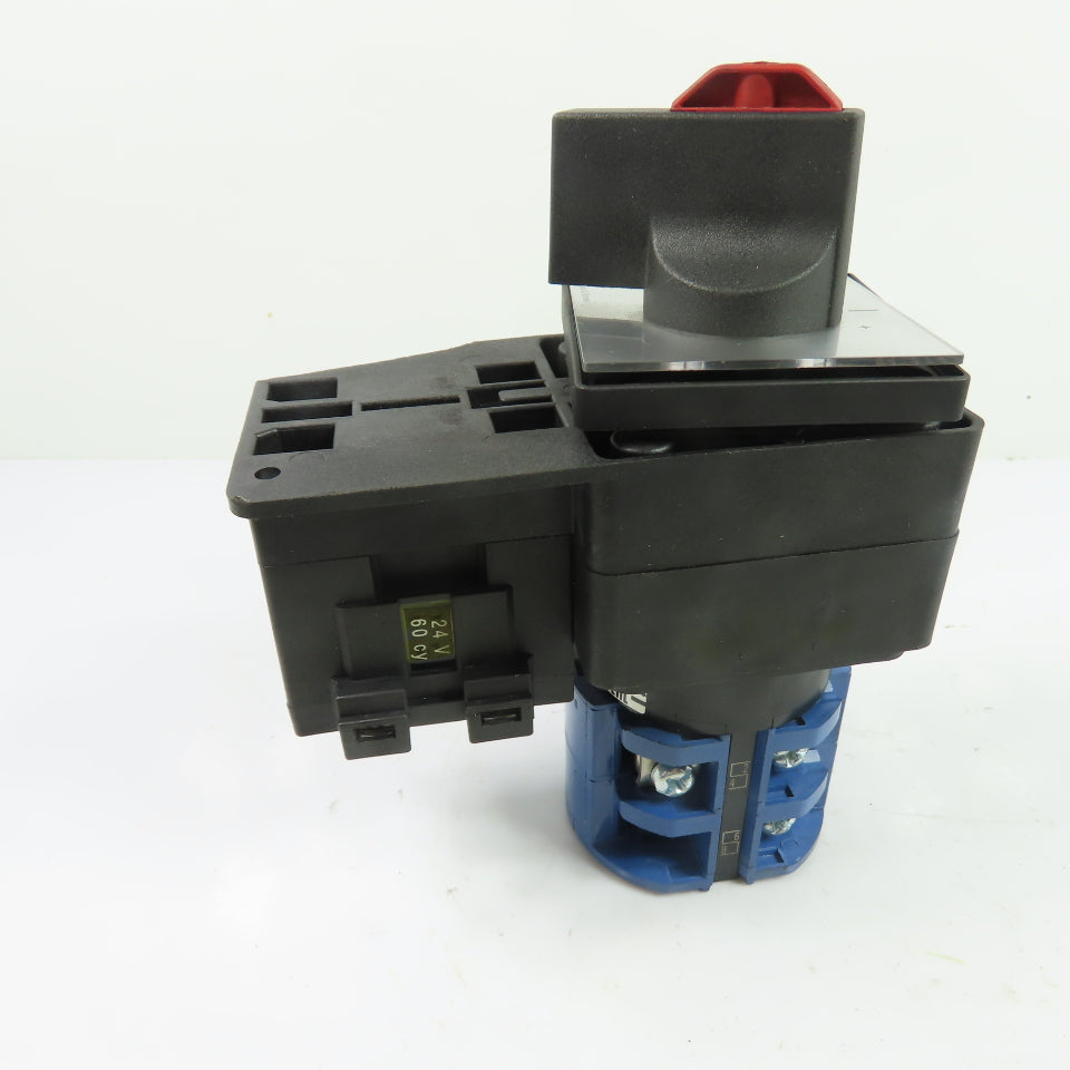 Kraus & Naimer 70029450 C42.T303 65A 3-Pole Rotary Cam Disconnect Switch 600V