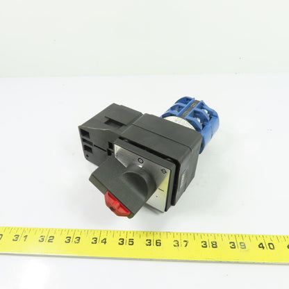 Kraus & Naimer 70029450 C42.T303 65A 3-Pole Rotary Cam Disconnect Switch 600V