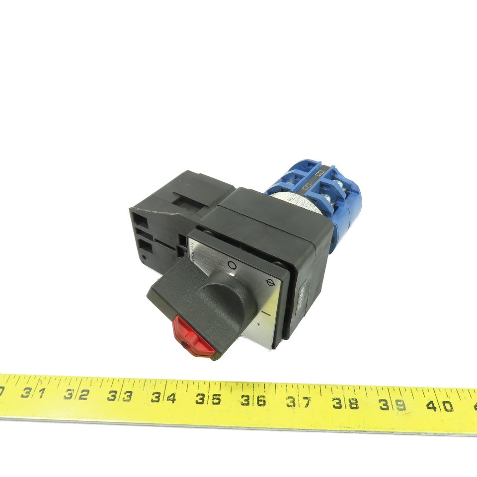 Kraus & Naimer 70029450 C42.T303 65A 3-Pole Rotary Cam Disconnect Switch 600V