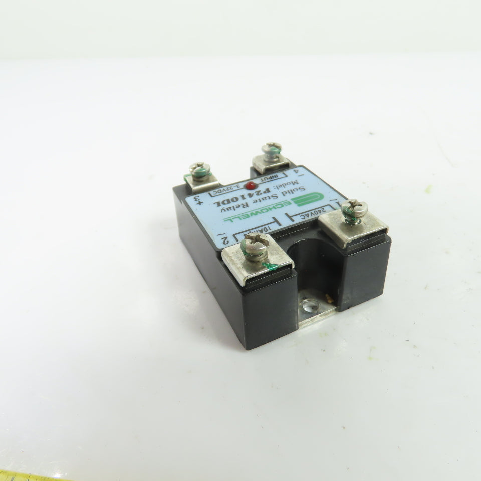 Echowell P2410DL 10A Solid State Relay 240VAC Output 3-32VDC Input