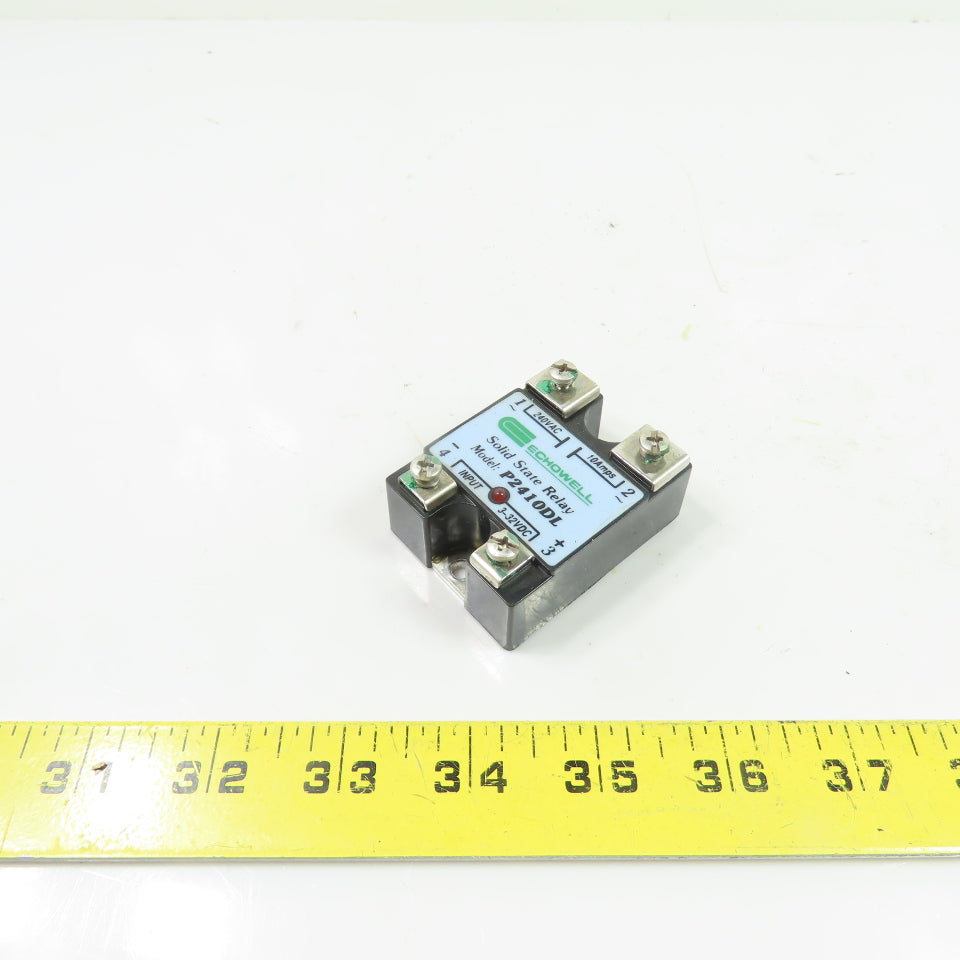 Echowell P2410DL 10A Solid State Relay 240VAC Output 3-32VDC Input