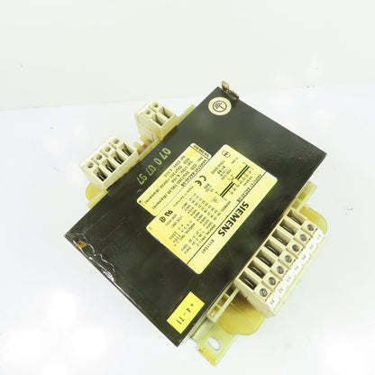 Siemens 4AM5741-8AC40-0B Control Transformer 220-550V Pri 110/220V Sec