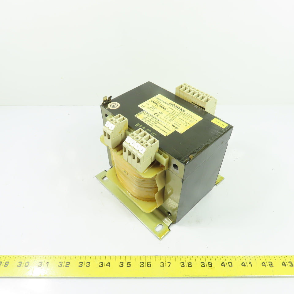 Siemens 4AM5741-8AC40-0B Control Transformer 220-550V Pri 110/220V Sec