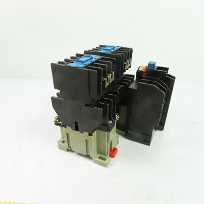 Riken RAB-12T10 3-Pole Contactor 110V Coil w/ BTH-12T2E Overload Relay 1-1.4A