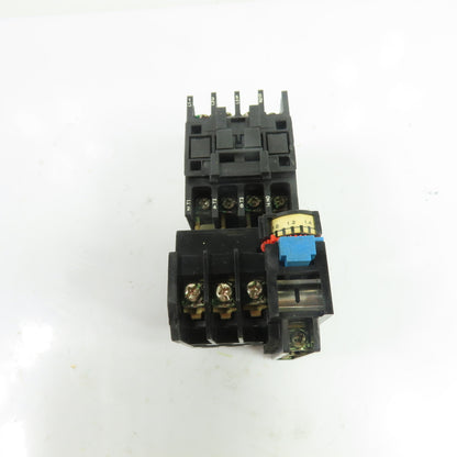 Riken RAB-12T10 3-Pole Contactor 110V Coil w/ BTH-12T2E Overload Relay 1-1.4A