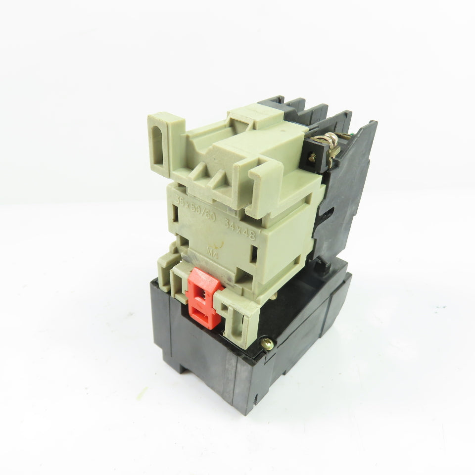 Riken RAB-12T10 3-Pole Contactor 110V Coil w/ BTH-12T2E Overload Relay 1-1.4A