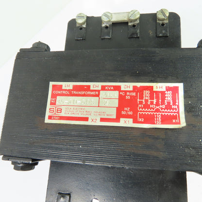Sola Electric 35-10-500 0.5KVA Control Transformer 120V Sec 220/480V Pri
