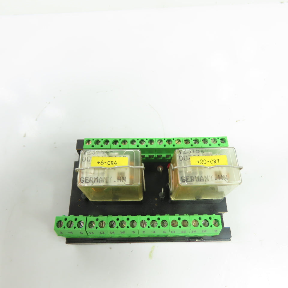 Murrelektronik 616010 Dual RelayBoard Assembly 24VDC In 125VAC/DC-2A Output