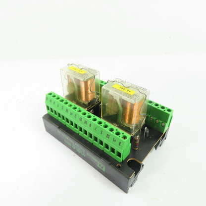 Murrelektronik 616010 Dual RelayBoard Assembly 24VDC In 125VAC/DC-2A Output