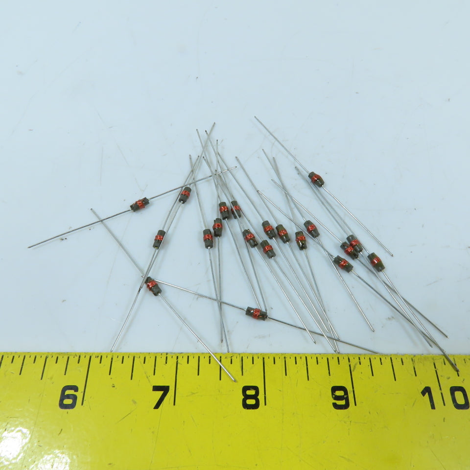 J.W. Miller 70F105AI 10uH RF Choke Inductor Axial Lead 75mA Lot Of 20