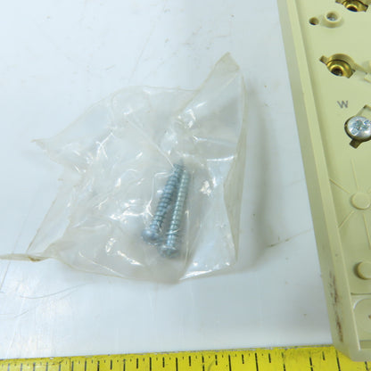 Honeywell T834C1491 24V SPDT 3-Wire Heat-Cool Wall Thermostat 55-95°F