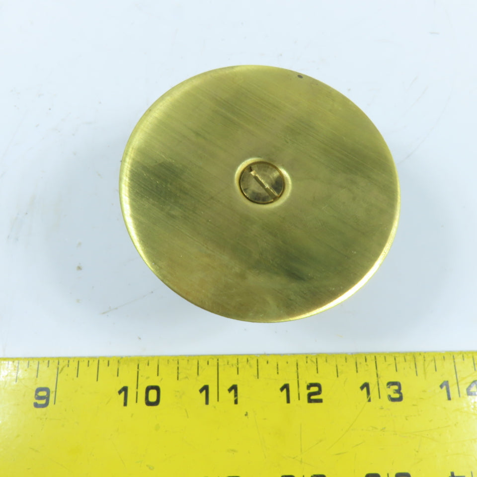 Walker 1023LB Brass Blanking Plate for 1.9" Insert 1-1/2" Long Shank