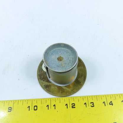 Walker 1023LB Brass Blanking Plate for 1.9" Insert 1-1/2" Long Shank