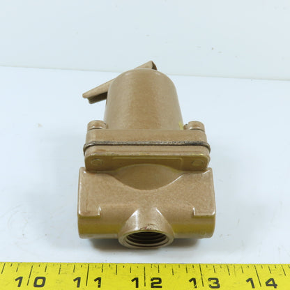 Armstrong Pumps RL-11 1/2" Bronze Body Pressure Relief Valve Set at 30 PSI