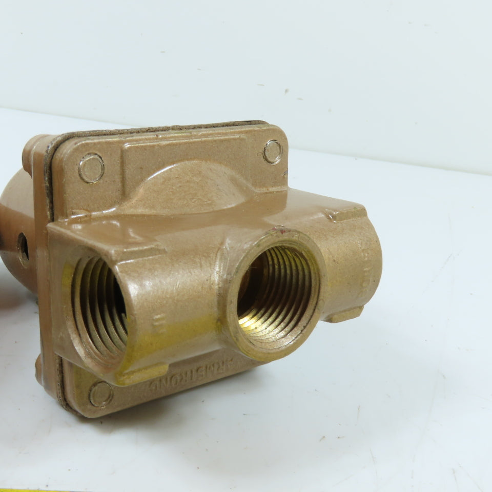 Armstrong Pumps RL-11 1/2" Bronze Body Pressure Relief Valve Set at 30 PSI