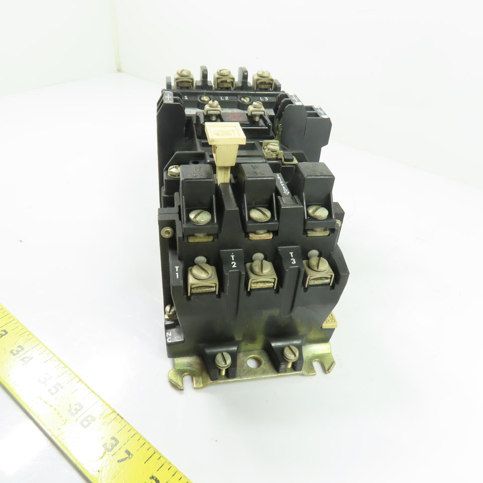 Allen-Bradley 509-AOB NEMA Size 0 3-Pole Motor Starter 18A 600VAC 115-120V Coil
