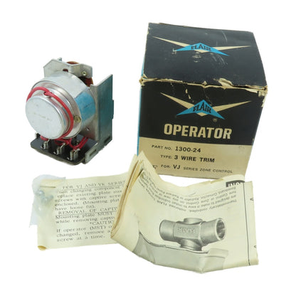 Flair 1300-24 VJ Series Zone Valve Operator 3-Wire Trim 24VAC