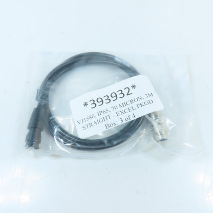 Videojet 393932 Adapter Cable IP65 70 Micron 3M Straight for VJ1580
