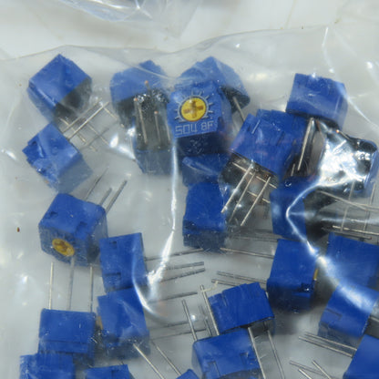 Copal CT6P504 500K Ohm Cermet Trimmer Potentiometer 6 Packs of 50