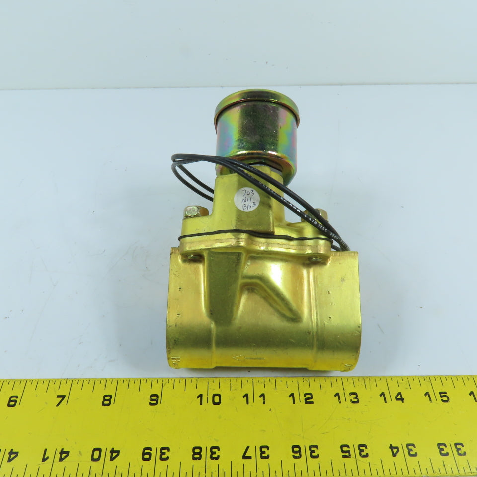 Honeywell 1AN 703N11 2-Way Pilot Operated Diaphragm Solenoid Valve 110/120V