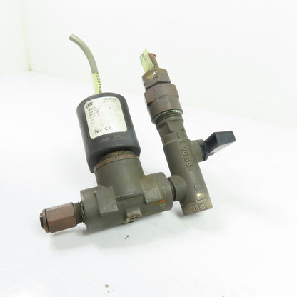 Ingersoll-Rand Solenoid Operated Pilot Check Valve Assembly 100-120V 1/4" NPT