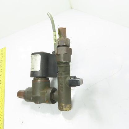 Ingersoll-Rand Solenoid Operated Pilot Check Valve Assembly 100-120V 1/4" NPT