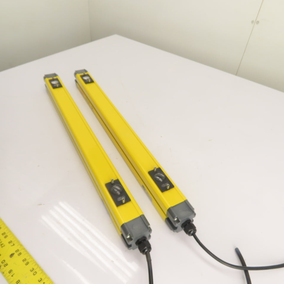 Leuze Lumiflex AMI42 50029087 RRT42 50029527 Safety Light Transceiver/Mirror Set