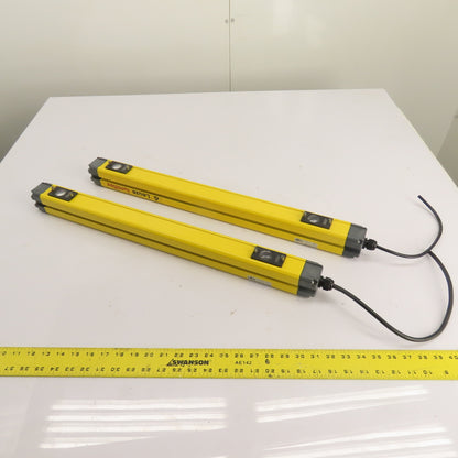 Leuze Lumiflex AMI42 50029087 RRT42 50029527 Safety Light Transceiver/Mirror Set