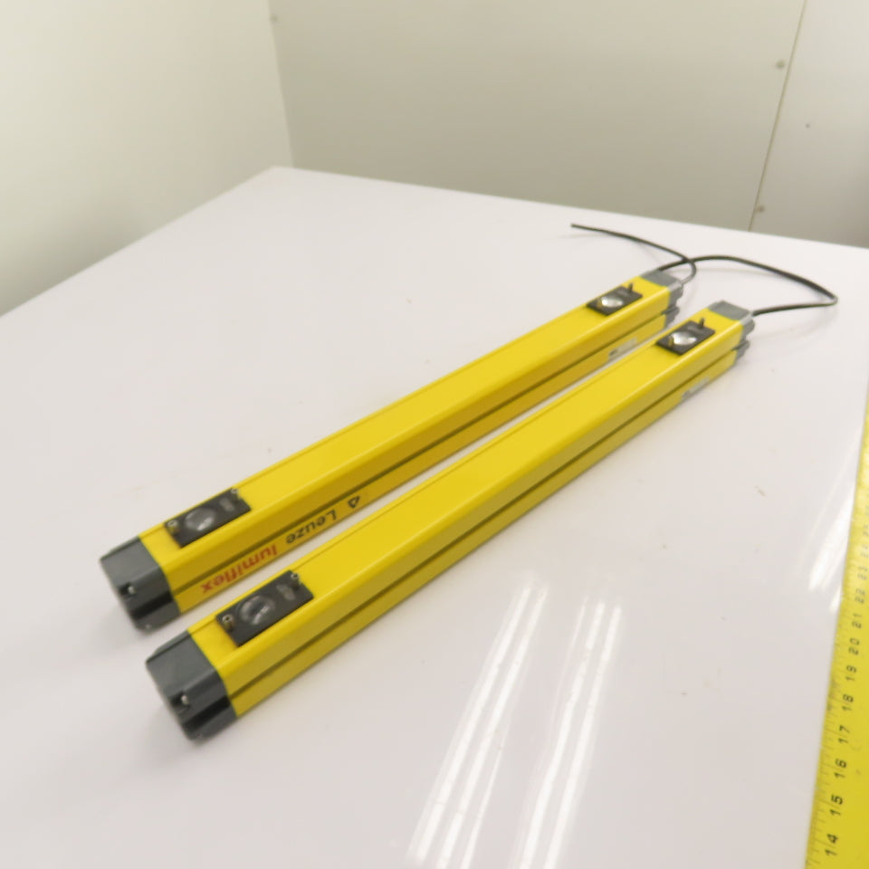 Leuze Lumiflex AMI42 50029087 RRT42 50029527 Safety Light Transceiver/Mirror Set