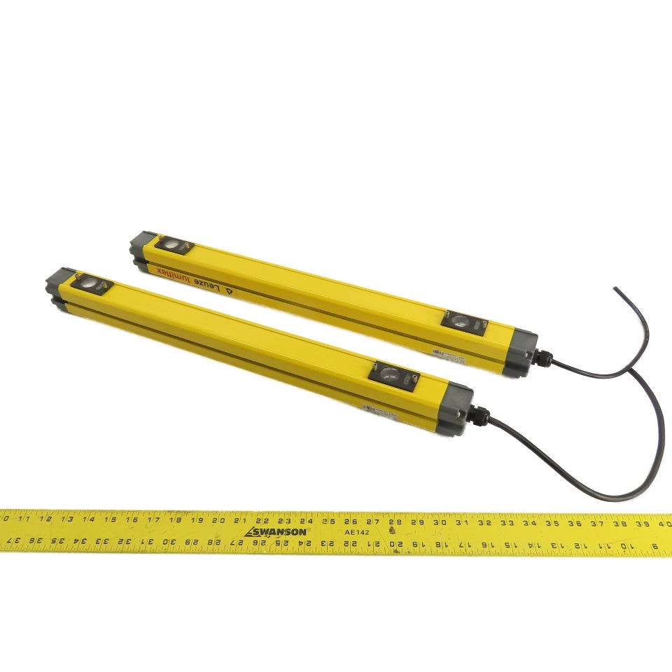 Leuze Lumiflex AMI42 50029087 RRT42 50029527 Safety Light Transceiver/Mirror Set