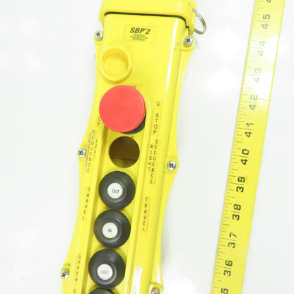 Magnetek SBP2-12-SM-L3B-A2-A2-A2-L3B-L3B-A2-L3B-L3B-A2 Hoist Pushbutton Pendant