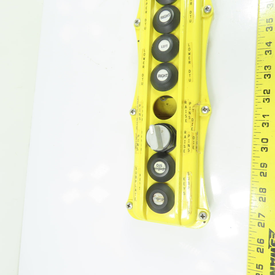 Magnetek SBP2-12-SM-L3B-A2-A2-A2-L3B-L3B-A2-L3B-L3B-A2 Hoist Pushbutton Pendant