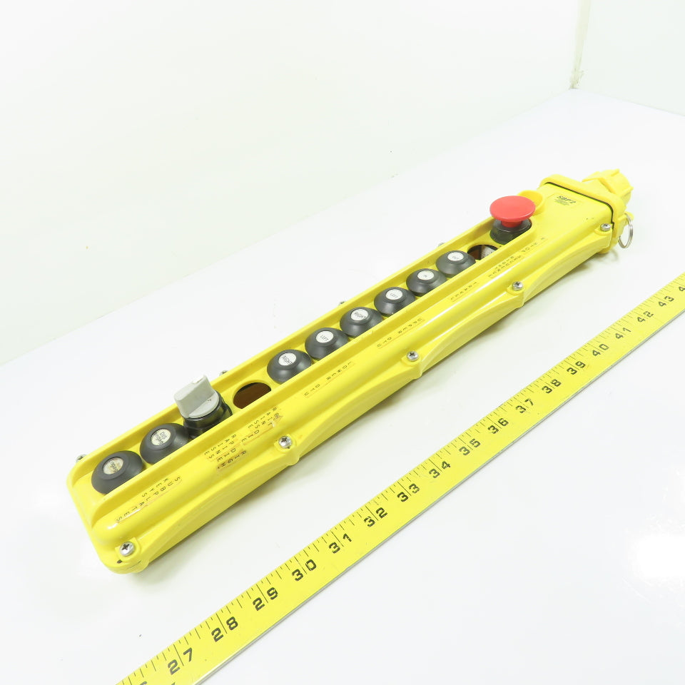Magnetek SBP2-12-SM-L3B-A2-A2-A2-L3B-L3B-A2-L3B-L3B-A2 Hoist Pushbutton Pendant