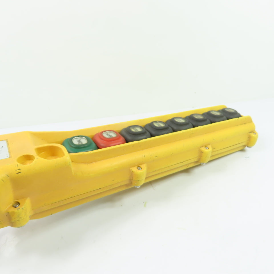 8-Button Crane Hoist Pendant Control Station