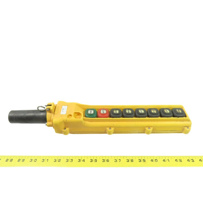 8-Button Crane Hoist Pendant Control Station
