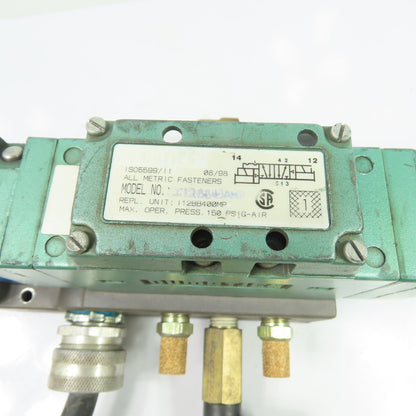 Numatics I12BB400MP Pneumatic Solenoid Valve 24VDC 150PSI