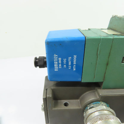 Numatics I12BB400MP Pneumatic Solenoid Valve 24VDC 150PSI