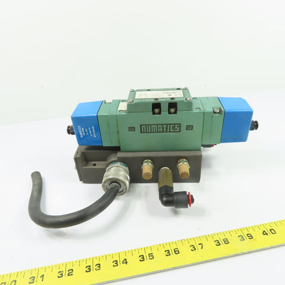 Numatics I12BB400MP Pneumatic Solenoid Valve 24VDC 150PSI