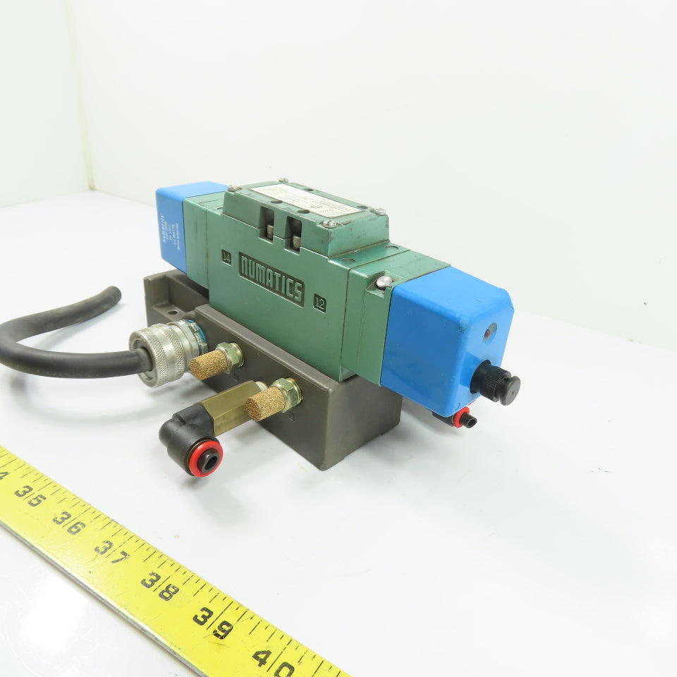 Numatics I12BB400MP Pneumatic Solenoid Valve 24VDC 150PSI