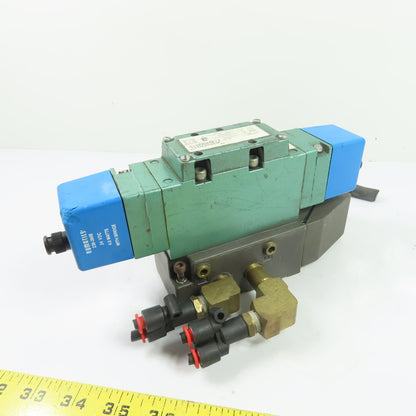 Numatics I12BB400MP Pneumatic Solenoid Valve 24VDC 150PSI