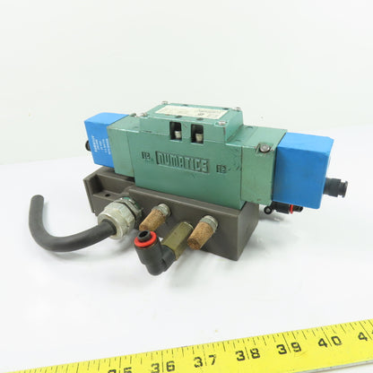 Numatics I12BB415M Pneumatic Solenoid Valve 24VDC 150PSI