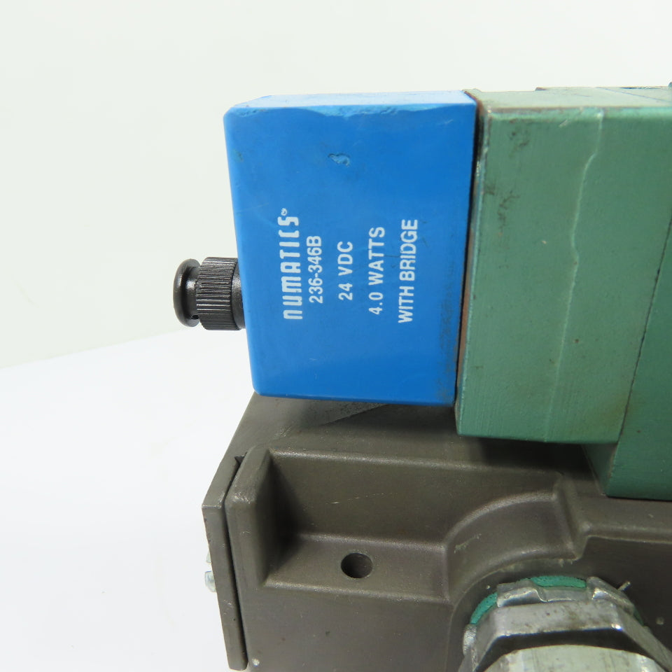 Numatics I12BB415M Pneumatic Solenoid Valve 24VDC 150PSI