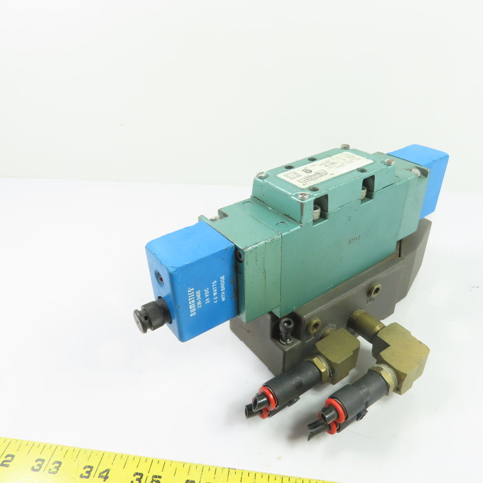 Numatics I12BB415M Pneumatic Solenoid Valve 24VDC 150PSI