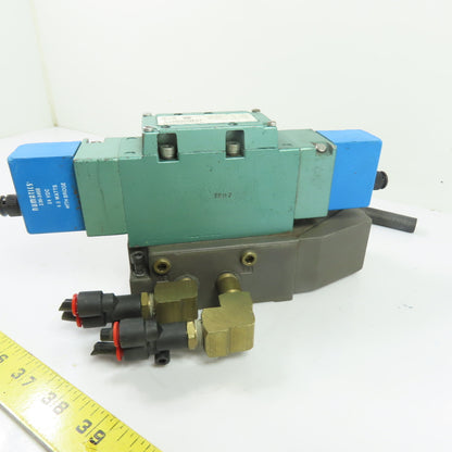 Numatics I12BB415M Pneumatic Solenoid Valve 24VDC 150PSI