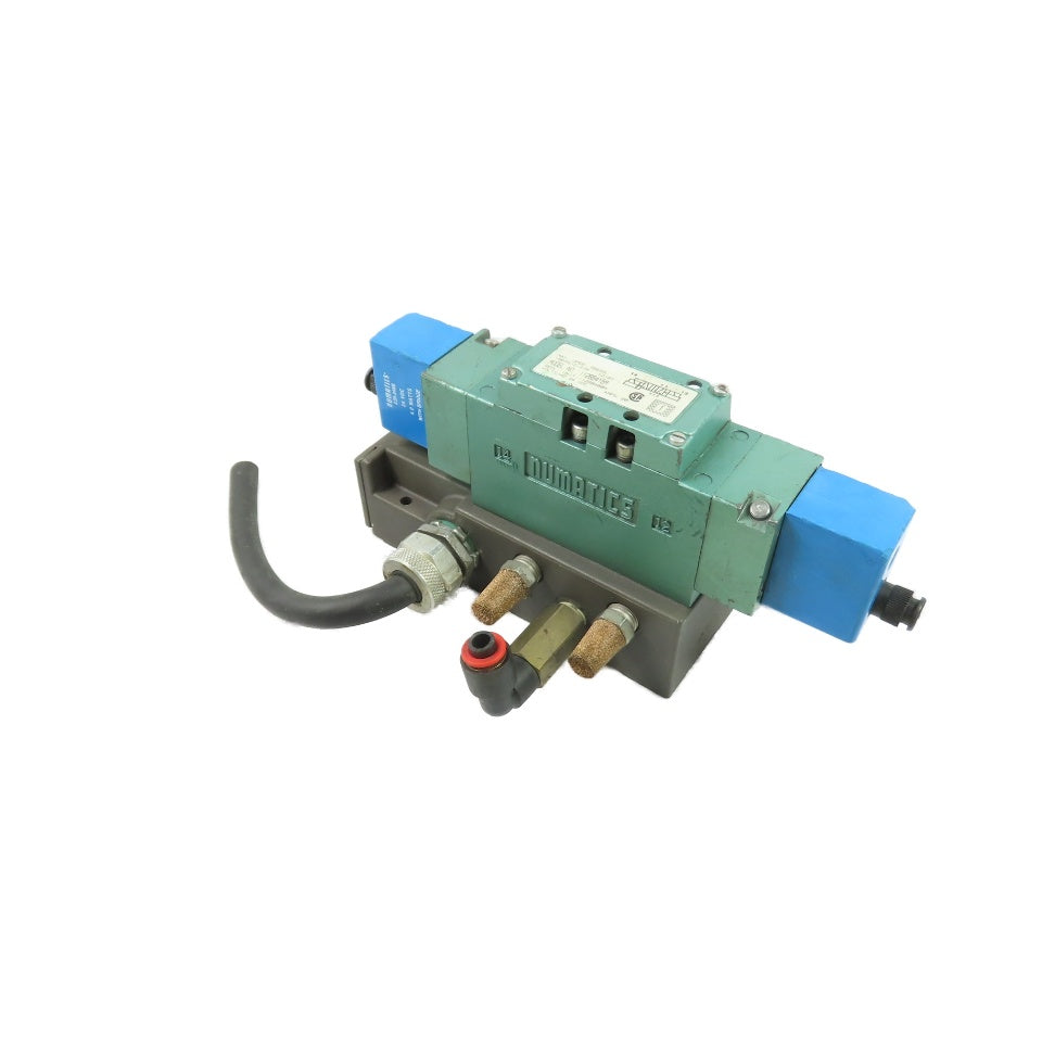Numatics I12BB415M Pneumatic Solenoid Valve 24VDC 150PSI
